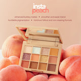 instapeach eyeshadow palette