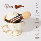 milky lip Plump in affogato