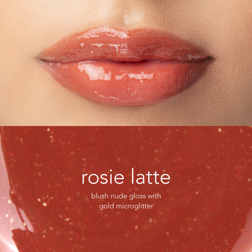 milky lip plump in rosie latte